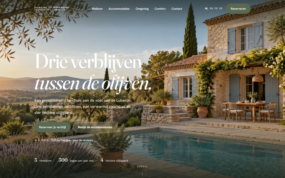 De eigen boekingswebsite voor vakantieverhuur